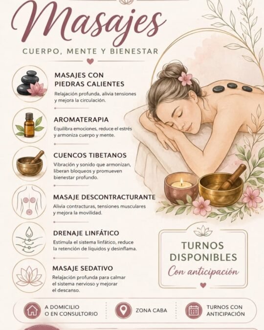 Natalia — masajista en Belgrano